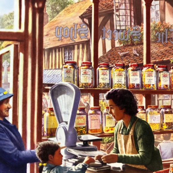 White Mountain 1000 piece puzzle, "The Old Candy Store" - Picture 2 of 5